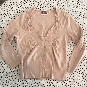 Anthropologie Blush Sweater